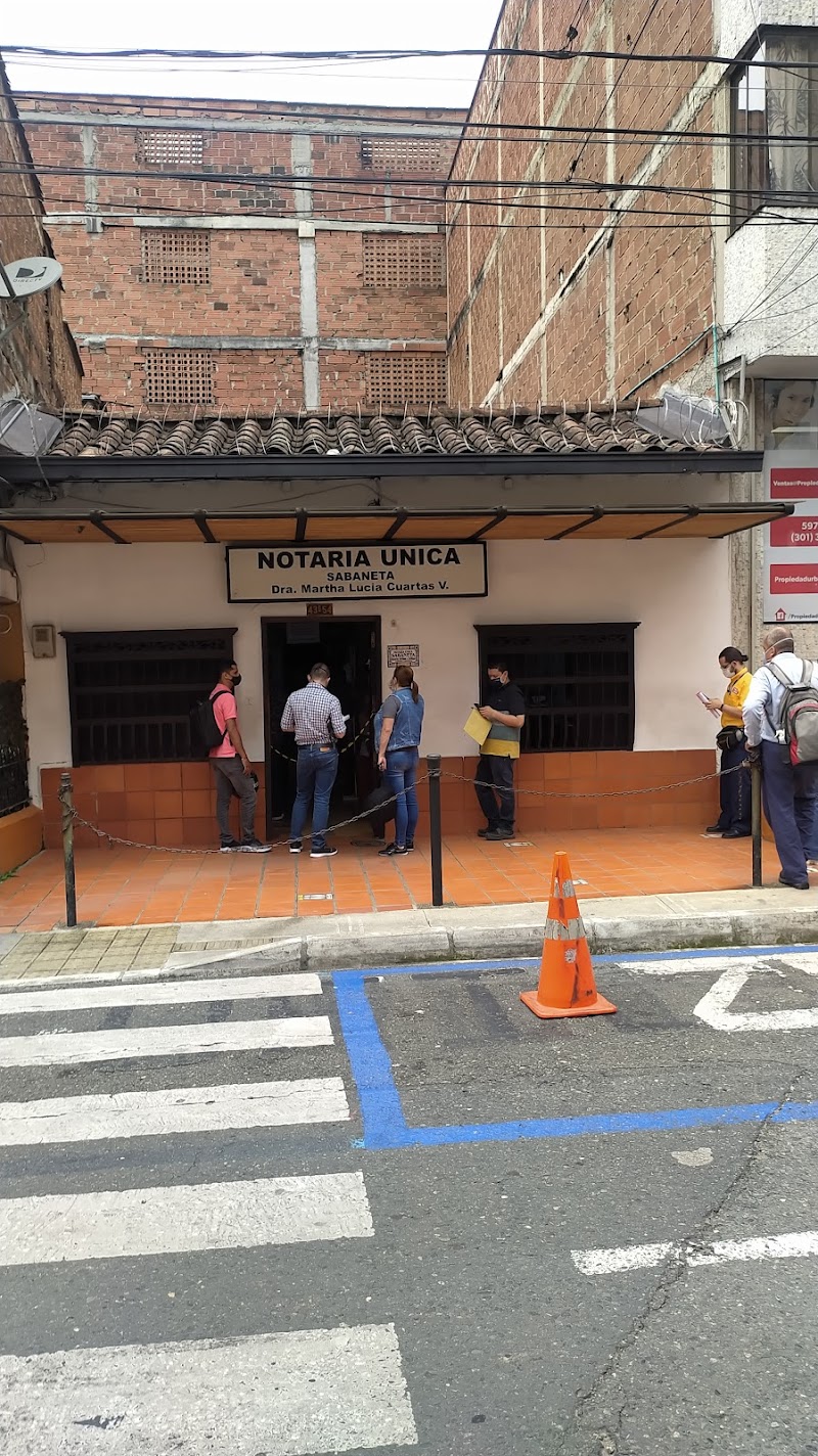 Notaría 1 de Medellín, Calle 67 Sur # 43 C – 54, Sabaneta